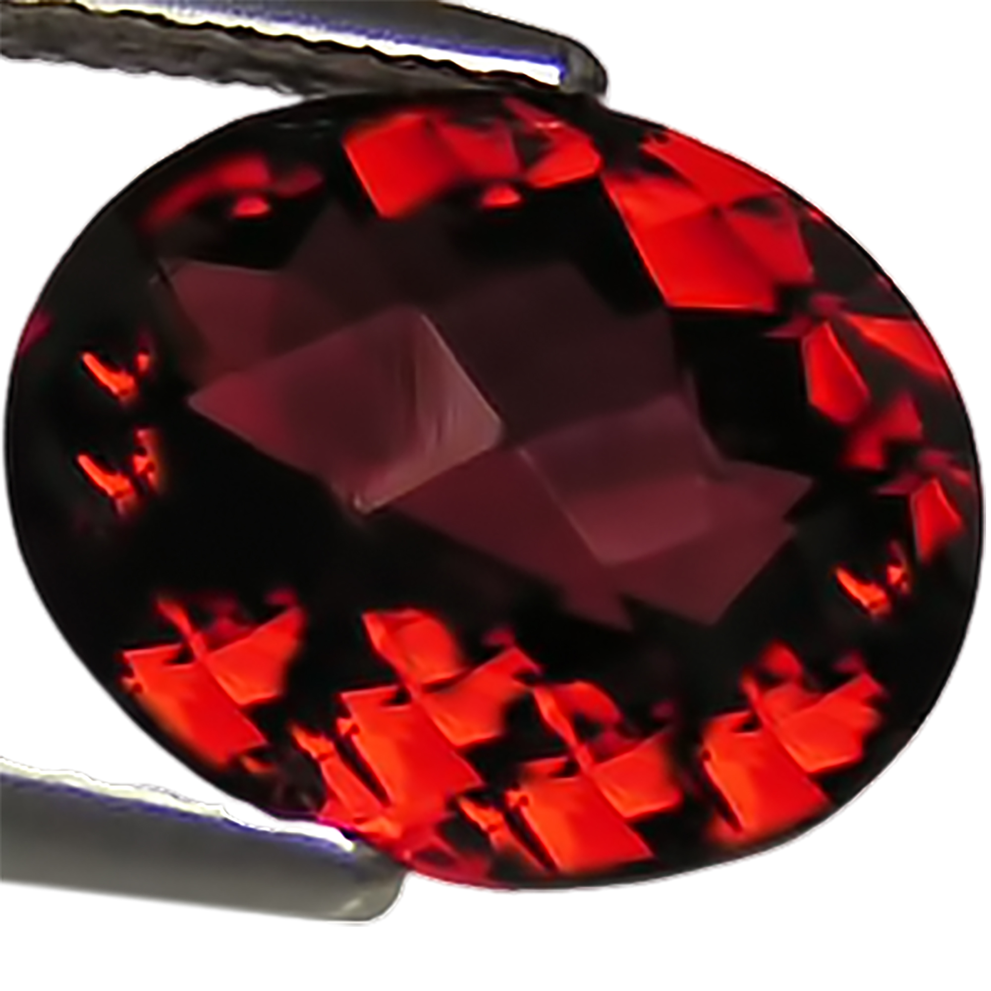 deep red garnet