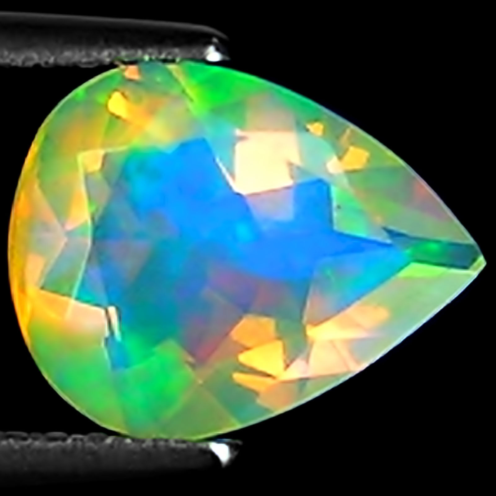 21\u00d717\u00d77  natural Ethiopian opal gemstone 1 piece 11.40 crt pear shape cabochon loose stone welo opal multi fleshy fite opal free size opal