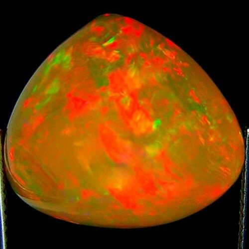 21\u00d717\u00d77  natural Ethiopian opal gemstone 1 piece 11.40 crt pear shape cabochon loose stone welo opal multi fleshy fite opal free size opal
